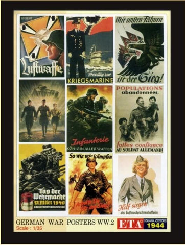 Deutsche Propaganda Poster WWII