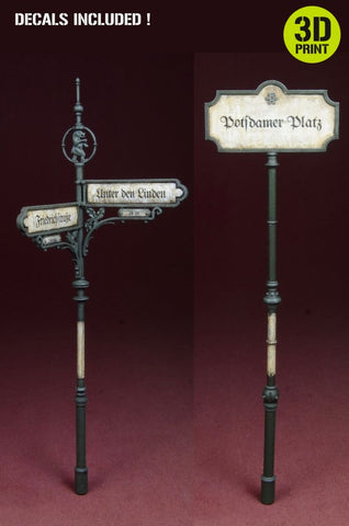 Berlin street signs 1930-40s