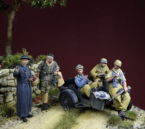 "God with us" Fallschirmjäger in Italy 1943-44 for BMW R75