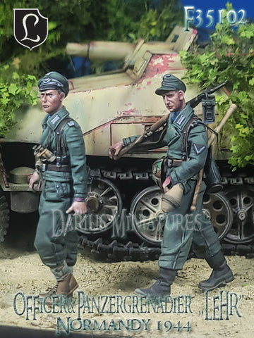 Officer & Panzergrenadier "Lehr" WWII