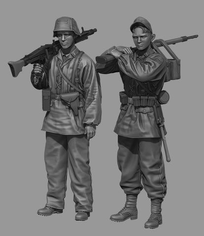 WSS MG Trupp Set WWII