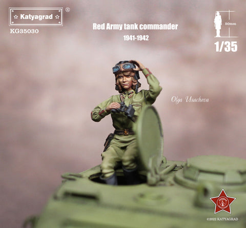 Russian tank commander 1942 WWII