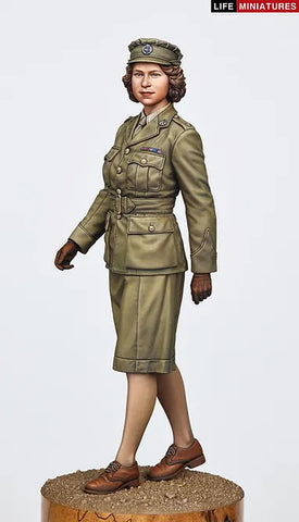 Princess Elizabeth, 2nd Subaltern in ATS, 1945