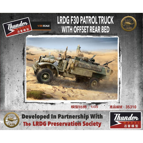 L.R.D.G F30 Patrol Truck with offset loading area WWII