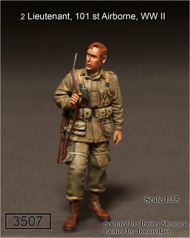 2nd Lieutenant 101st Airborne Division WWII # 1