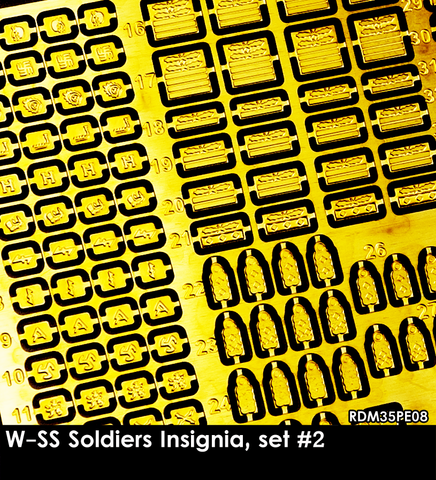 WSS Soldiers Insignia Set #2 1/35