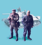 Russian officers tank & infantry summer 1943/45